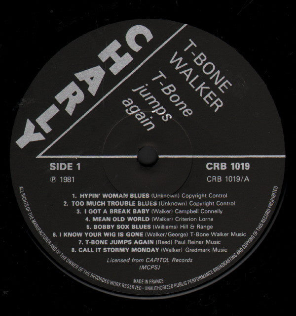 T-Bone Walker : T-Bone Jumps Again (LP, Comp)