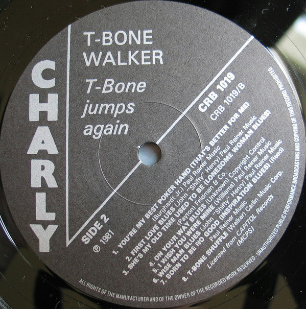 T-Bone Walker : T-Bone Jumps Again (LP, Comp)