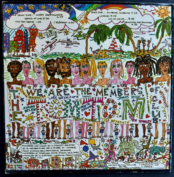 Tom Tom Club : Tom Tom Club (LP, Album, Cre)