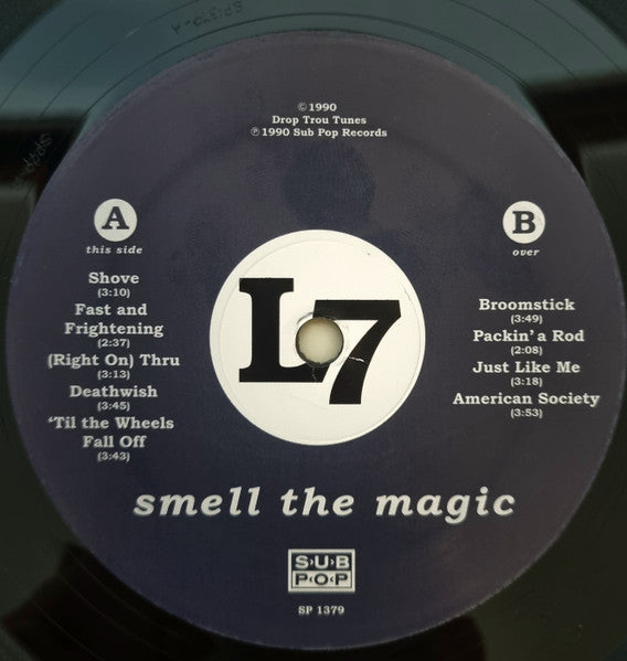L7 : Smell The Magic (LP, Album, RM, 30t)