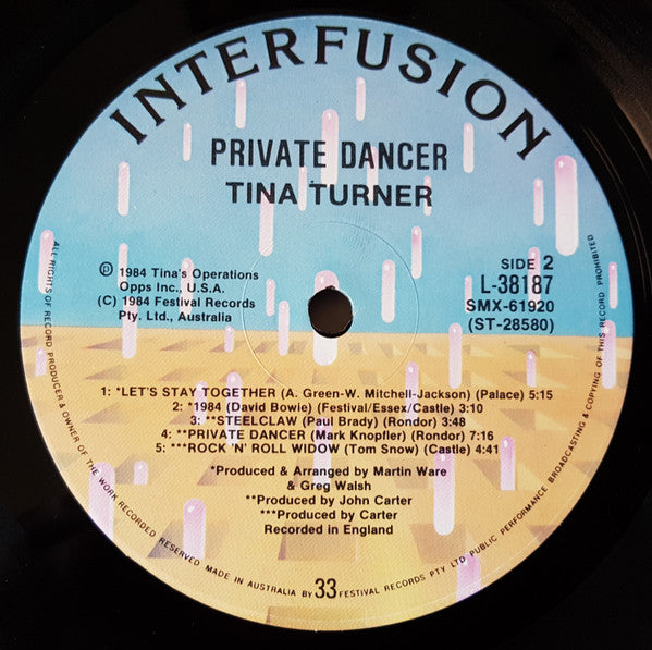 Tina Turner : Private Dancer (LP, Album)
