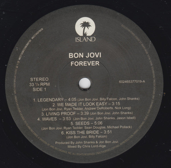 Bon Jovi : Forever (LP, Album)