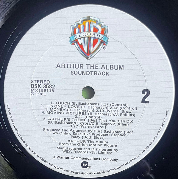 Various : Arthur (The Album) (LP, Album)