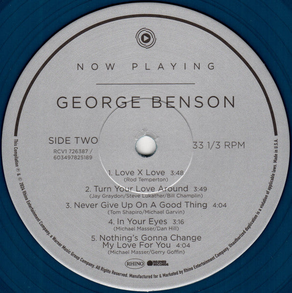 George Benson : Now Playing (LP, Comp, Ltd, Sea)