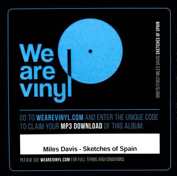 Miles* : Sketches Of Spain (LP, Album, RE, 180)