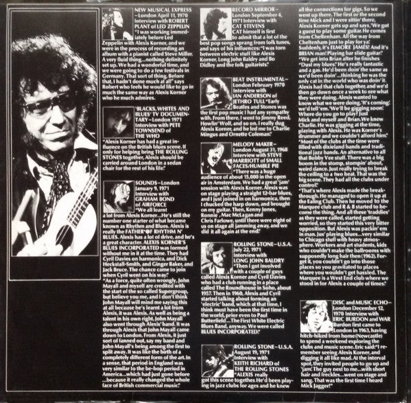 Alexis Korner : Bootleg Him! (2xLP, Album)