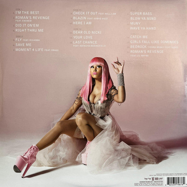 Nicki Minaj : Pink Friday (3xLP, Album, Dlx, RE, Pin)