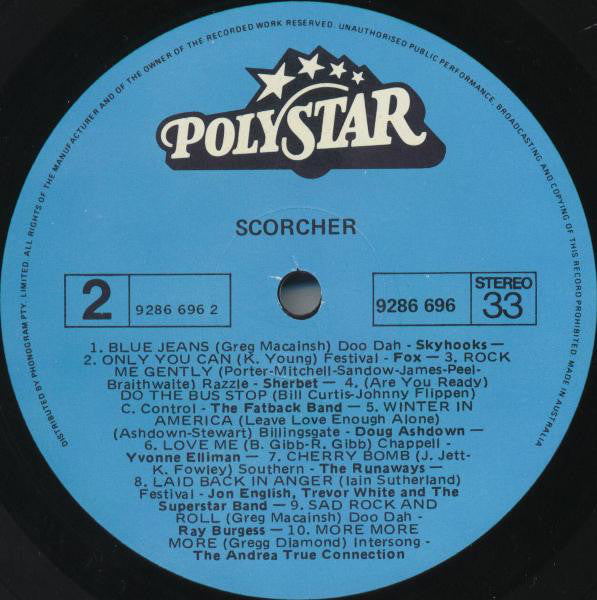 Various : Scorcher (LP, Comp)