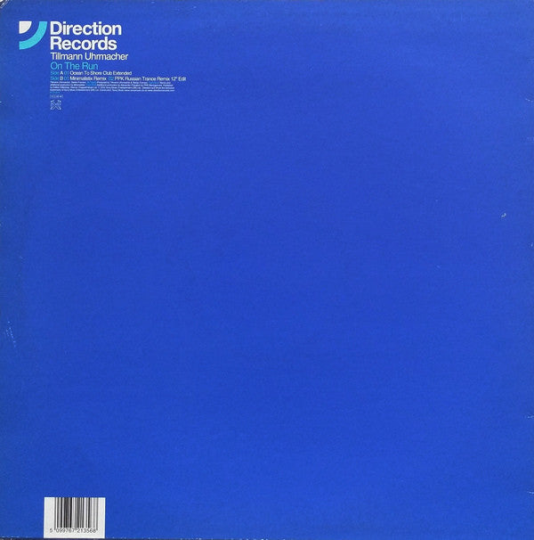 Tillmann Uhrmacher : On The Run (12")