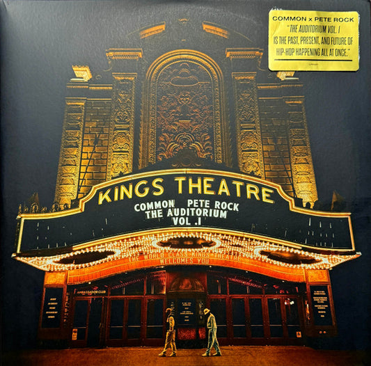 Common x Pete Rock : The Auditorium Vol. 1 (2xLP, Album, Gat)