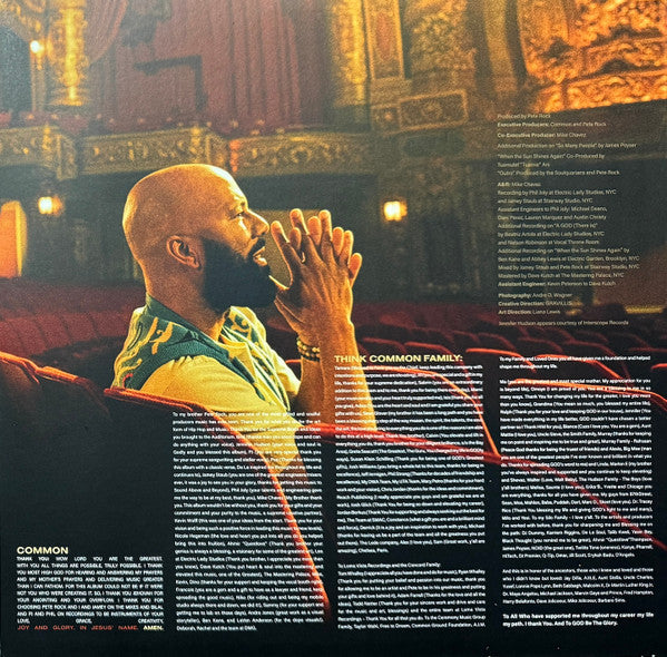 Common x Pete Rock : The Auditorium Vol. 1 (2xLP, Album, Gat)