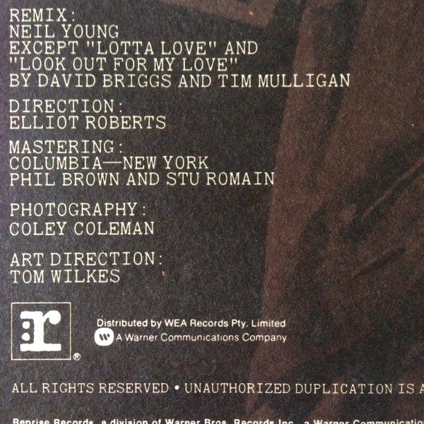 Neil Young : Comes A Time (LP, Album, Ass)