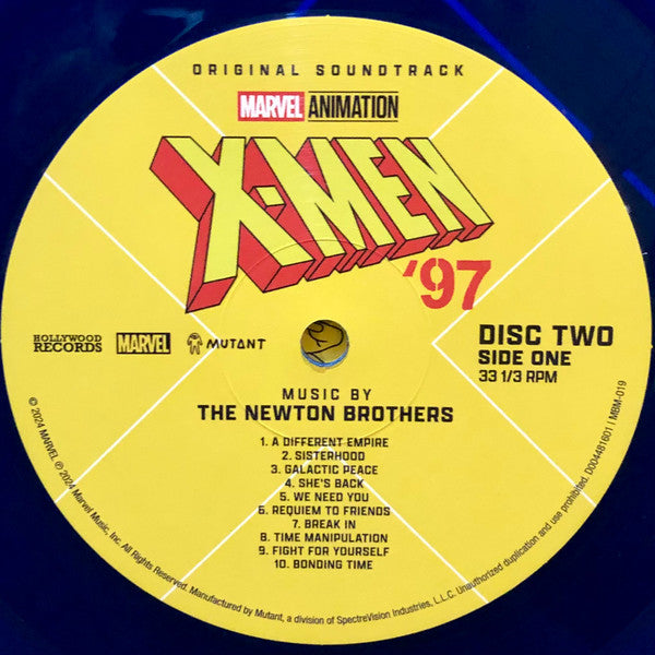 The Newton Brothers (2) : X-Men '97 (Original Soundtrack) (2xLP, Album, 140)