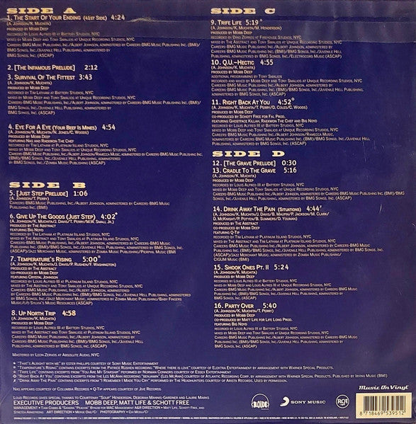 Mobb Deep : The Infamous (2xLP, Album, RE)