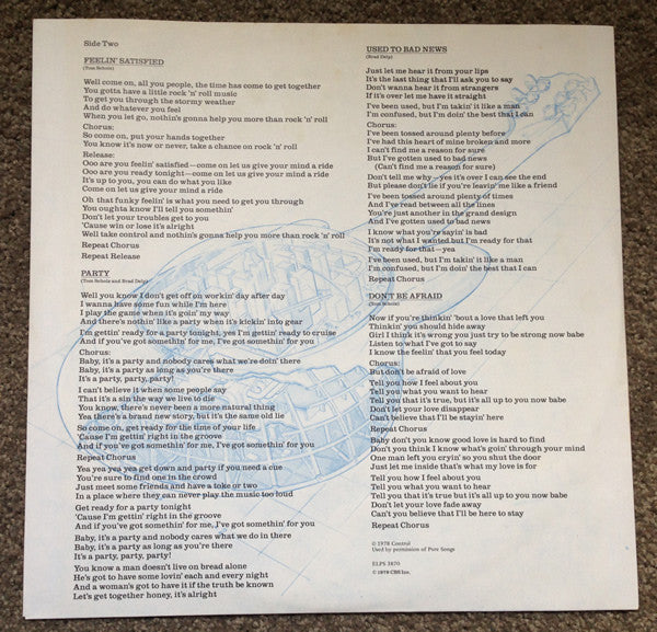 Boston : Don't Look Back (LP, Album)