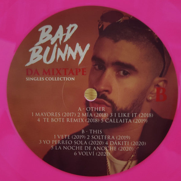 Bad Bunny : Da Mixtape (Singles Collection) (2xLP, Comp, Ltd, Unofficial, Col)