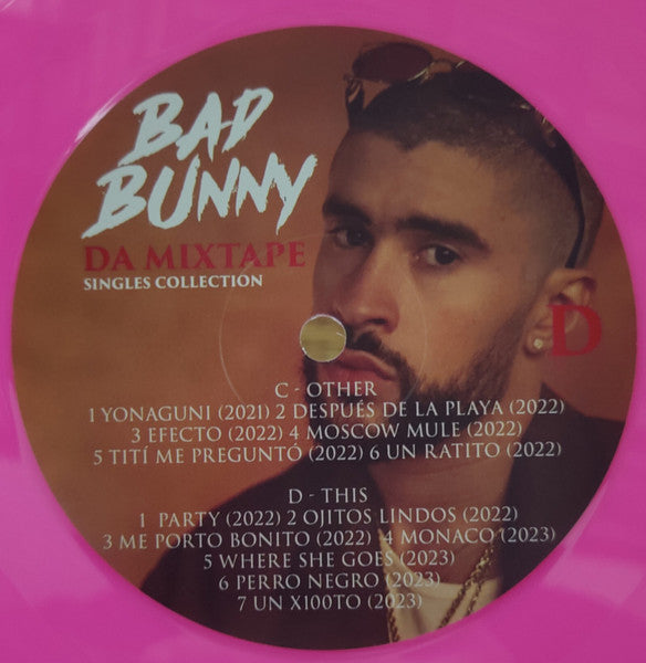Bad Bunny : Da Mixtape (Singles Collection) (2xLP, Comp, Ltd, Unofficial, Col)