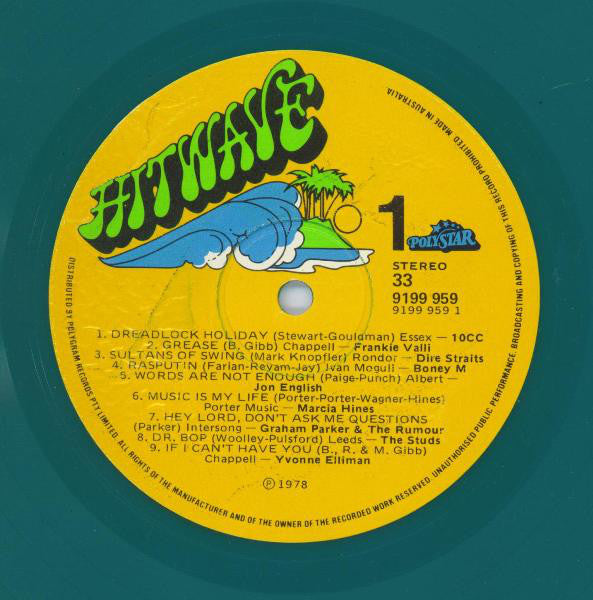 Various : Hitwave (LP, Comp, Gre)
