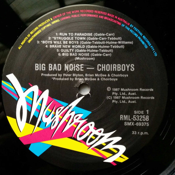 Choirboys : Big Bad Noise (LP, Album)