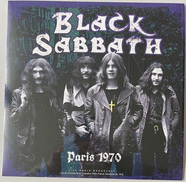 Black Sabbath : Paris 1970 (LP, Album, Unofficial)