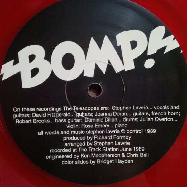 The Telescopes : Taste (LP, Album, RE, Red)