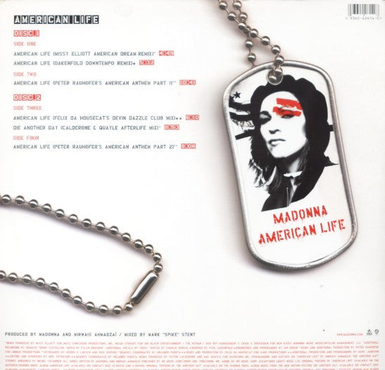 Madonna : American Life (2x12", Maxi)