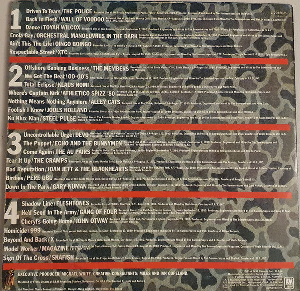 Various : URGH! A Music War (2xLP, Comp)