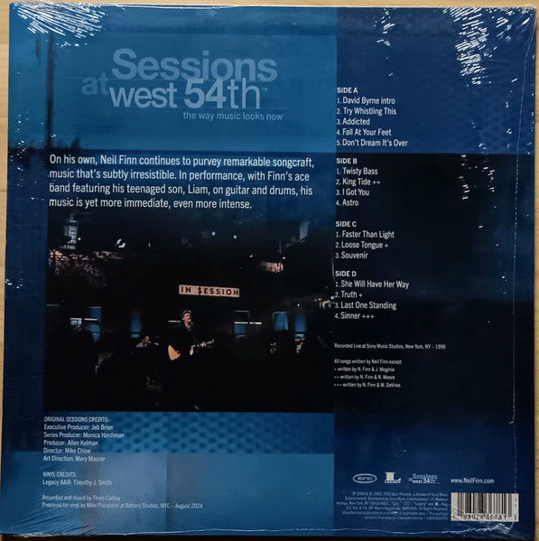 Neil Finn : Sessions At West 54th (2xLP, Album, RSD, Ltd)