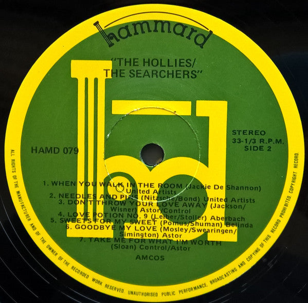 The Hollies / The Searchers : The Hollies / The Searchers (LP, Comp)