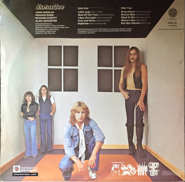 Status Quo : On The Level (LP, Album, RE)