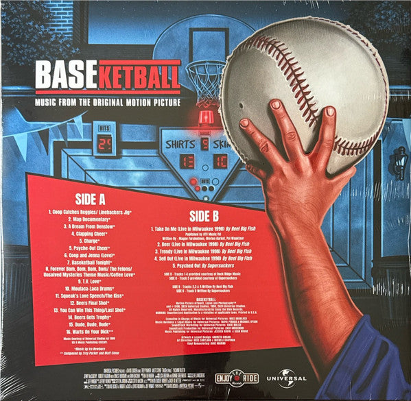 Various : Baseketball (Music From The Original Motion Picture) (LP, Album, Ltd, Red)