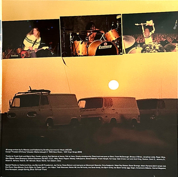 Fu Manchu : King Of The Road (2xLP, Album, RE, RM, Yel)
