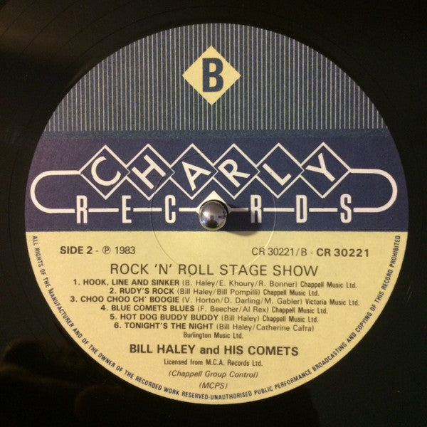 Bill Haley And His Comets : Rock 'N' Roll Stage Show (LP, Album, RE)