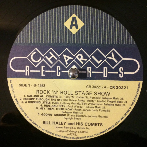 Bill Haley And His Comets : Rock 'N' Roll Stage Show (LP, Album, RE)