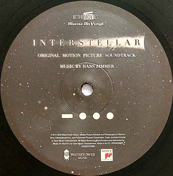 Hans Zimmer : Interstellar (Original Motion Picture Soundtrack) (2xLP, Album, Dlx, RE, 180)