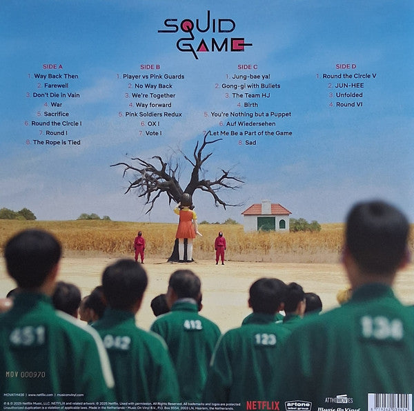 정재일 : Squid Game (Soundtrack From The Netflix Series) (LP, Album, Ora + LP, Album, Yel + Album, Comp, Dlx)