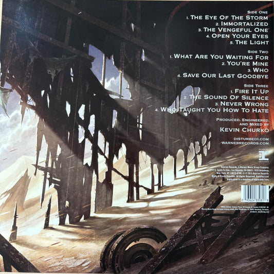 Disturbed : Immortalized (LP + LP, S/Sided, Etch + Album, RE, Tan)