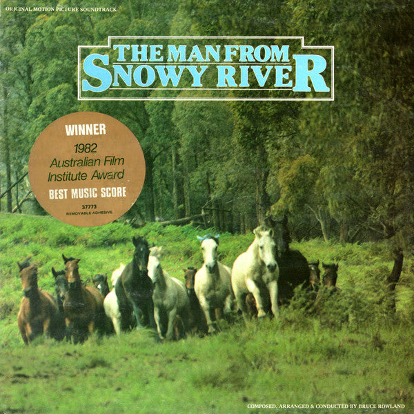 Bruce Rowland (2) : The Man From Snowy River (Original Motion Picture Soundtrack) (LP, Album, Gat)