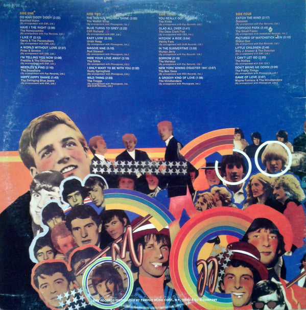 Various : History Of British Rock (2xLP, Comp)