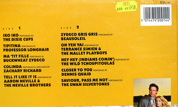 Various : The Big Easy (Original Motion Picture Soundtrack) (LP, Album, Comp)