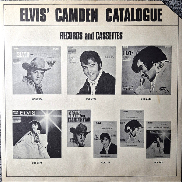 Elvis* : Burning Love And Hits From His Movies (LP, Comp)