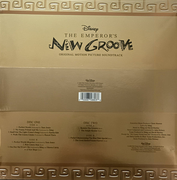 Various : The Emperor's New Groove (Original Motion Picture Soundtrack) (LP, RE, Yel + LP, Pur)