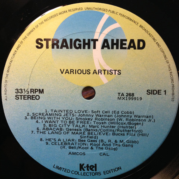 Various : Straight Ahead (LP, Comp)