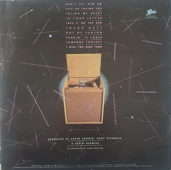 REO Speedwagon : Hi Infidelity (LP, Album)