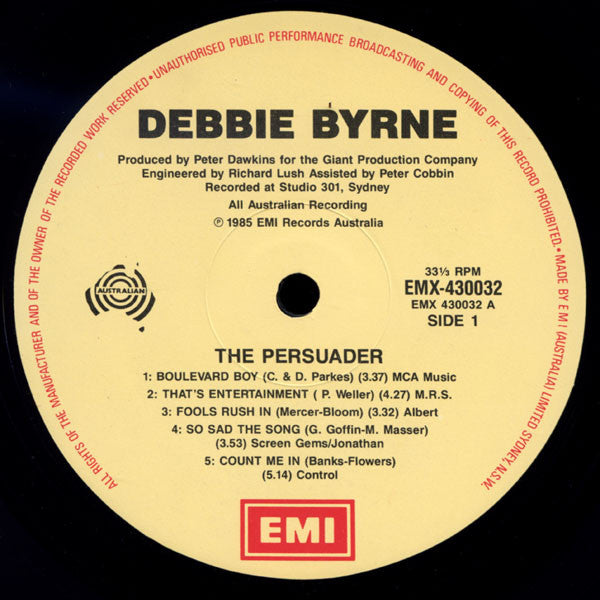 Debbie Byrne* : The Persuader (LP, Album)