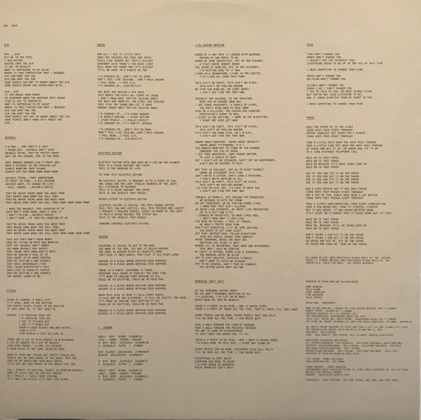 Talking Heads : Fear Of Music (LP, Album)