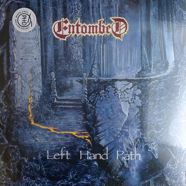 Entombed : Left Hand Path (LP, Album, RE, RM, RP, Whi)
