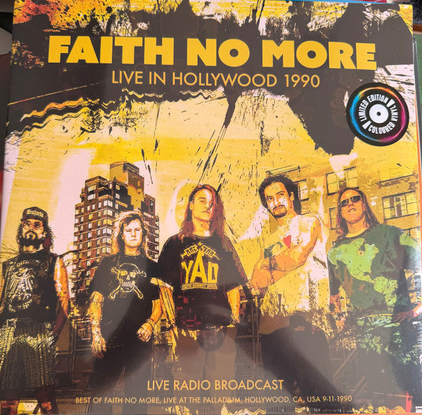 Faith No More : Live In Hollywood 1990 (2xLP, Unofficial, Col)