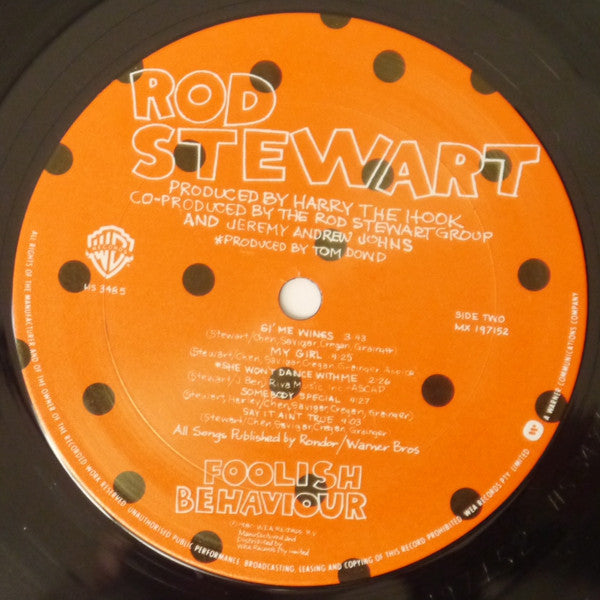 Rod Stewart : Foolish Behaviour (LP, Album)