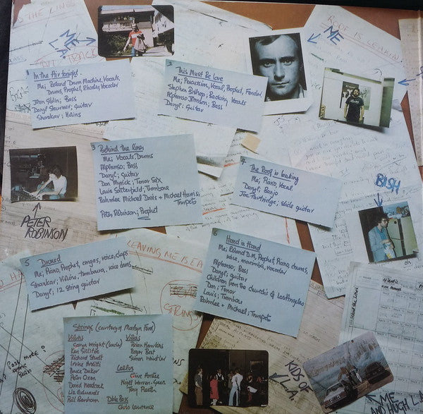 Phil Collins : Face Value (LP, Album, Gat)